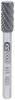 KS Tools 515.3223 Frässtift Hartmetall Zylinder Länge 65 mm Produktabmessung, Ø 6 mm Arbeits-Länge 42 mm Schaftdurchmesser 6 mm