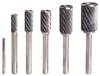 KS Tools 515.3231 Frässtift Hartmetall Zylinder mit Stirnverzahnung Länge 38.5 mm Produktabmessung, Ø 3 mm Arbeits-Länge 24 mm Schaftdurchmesser 3.0 mm
