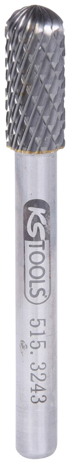 KS Tools 5153243 Frässtift Hartmetall Länge 65 mm Produktabmessung, Ø 6 mm