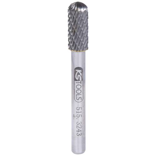 KS Tools 5153243 Frässtift Hartmetall Länge 65 mm Produktabmessung, Ø 6 mm