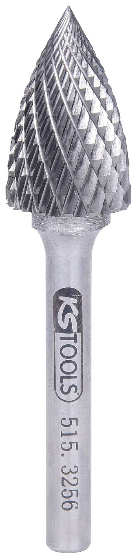 KS Tools 5153256 Frässtift Hartmetall Länge 70 mm Produktabmessung, Ø 6 mm