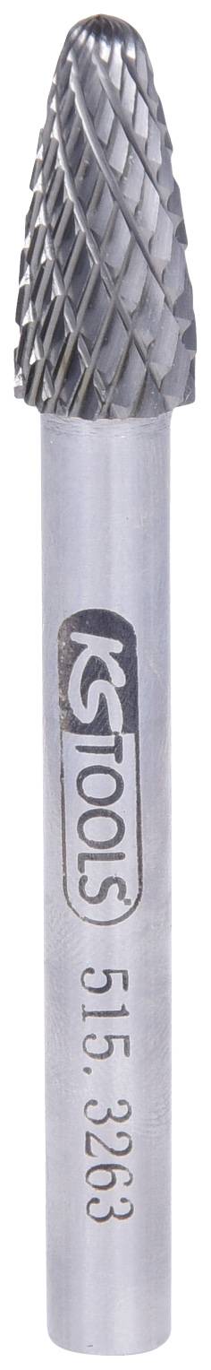 KS Tools 5153263 Freesstift Hardmetaal Lengte 65 mm Afmeting, Ø 6 mm afbeelding