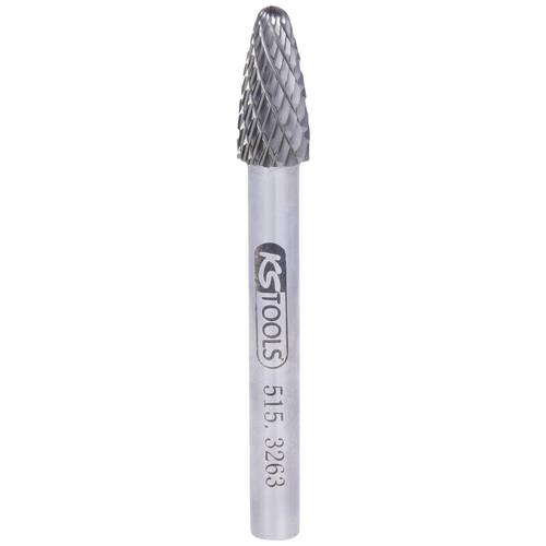 KS Tools 5153263 Frässtift Hartmetall Länge 65 mm Produktabmessung, Ø 6 mm