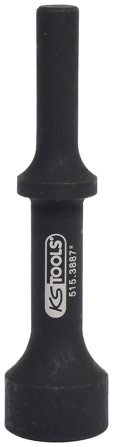 Schwarzer Steckschlüssel mit 'KS Tools' Logo für professionelle Werkzeuge. Langes Design, geeignet für spezielle Schraubanwendungen.