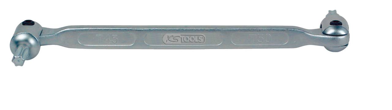 KS TOOLS CLASSIC TX-Doppel-Gelenkschlüssel, T15xT20 (517.0315)