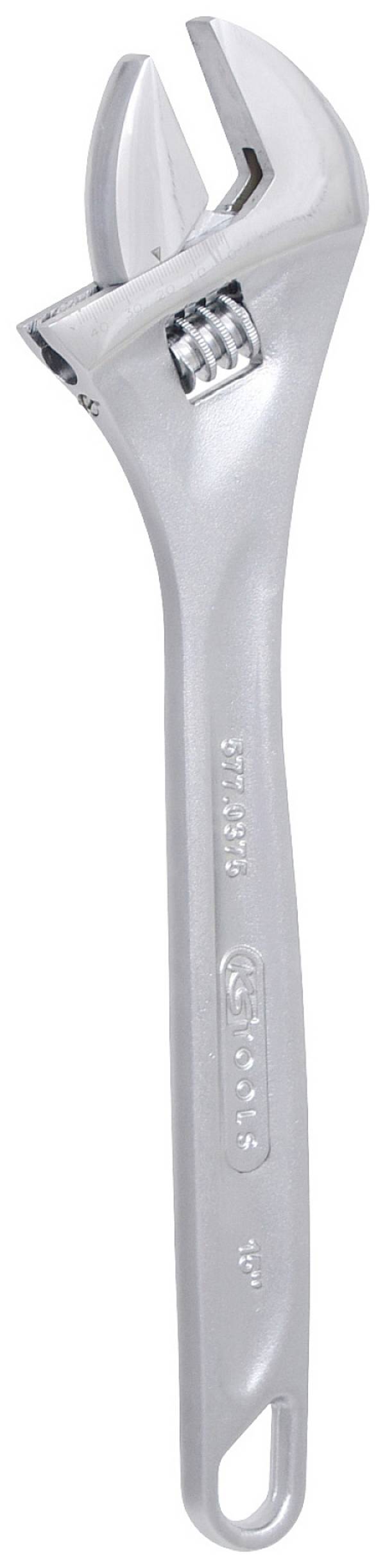 KS Tools 577.0375 Rollgabelschlüssel 375mm Maulweite bis 43mm verchromt Rollgabelschlüssel  Schlüsselweite (Metrisch) 43 mm