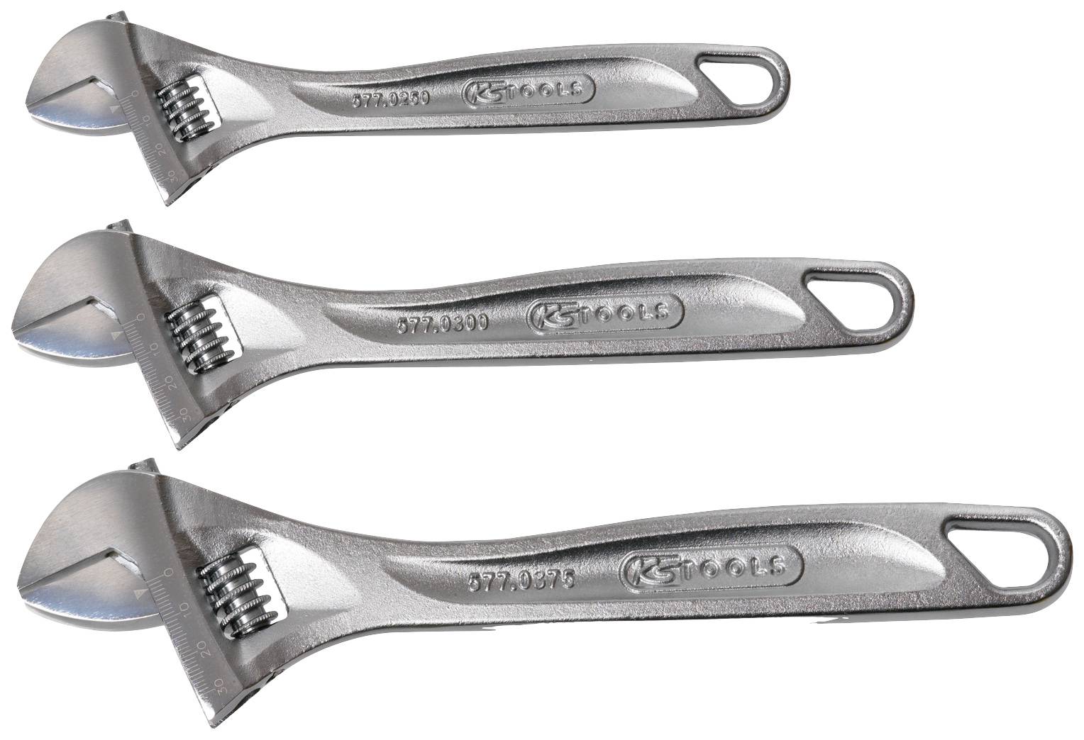 KS Tools 5770399 577.0399 Engelse sleutelset Sleutelbreedte (metrisch) 28 - 43 mm afbeelding