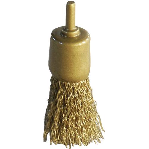 KS Tools BRONZEplus Pinselbürste, Draht, gewellt, Ø 26 mm 963.9595 9639595 1 St.