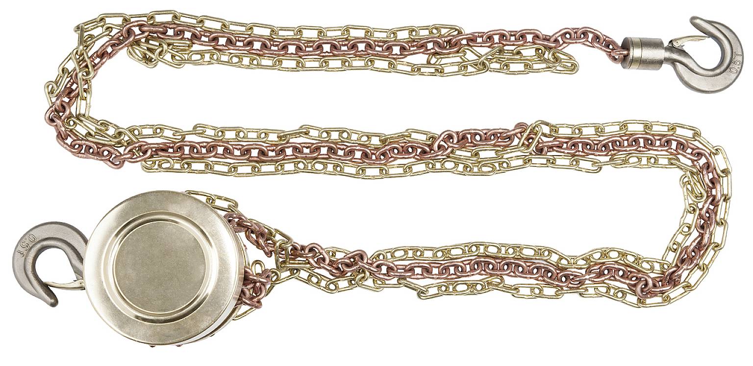 KS Tools 9639907 Kettingkatrol Draagkracht (met keerschijf) 1500 kg afbeelding