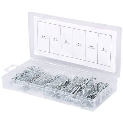 KS Tools Sortiment Federsplinte, 1,8x33 - 3,9x75, 150-tlg 1 St.