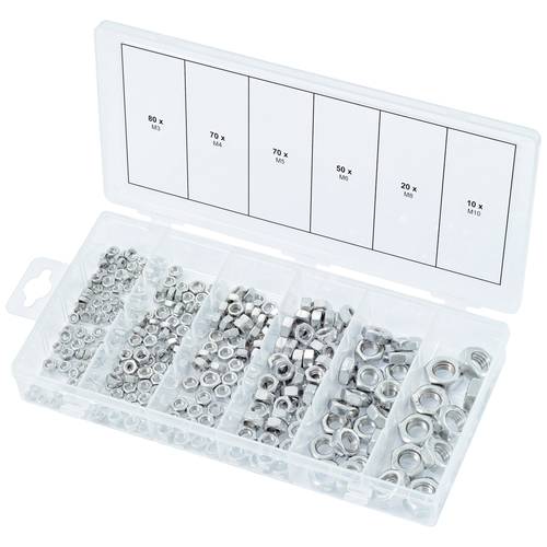 KS Tools 970.0450 9700450 Muttern-Sortiment DIN 934 1 St.