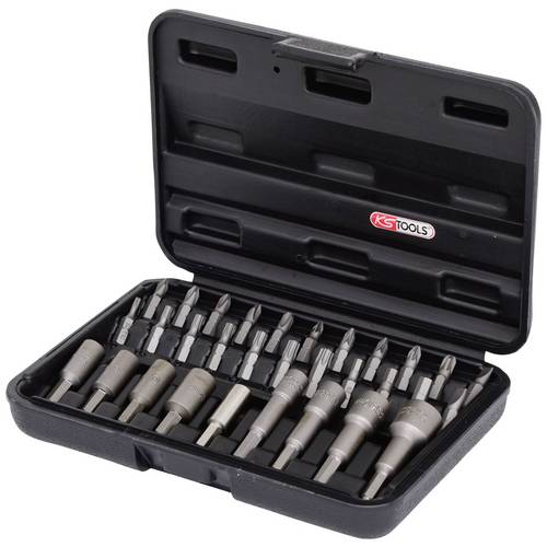 1/4 Bit- und Einschraubwerkzeug-Satz 31-tlg Form C 635. KS Tools 64244949