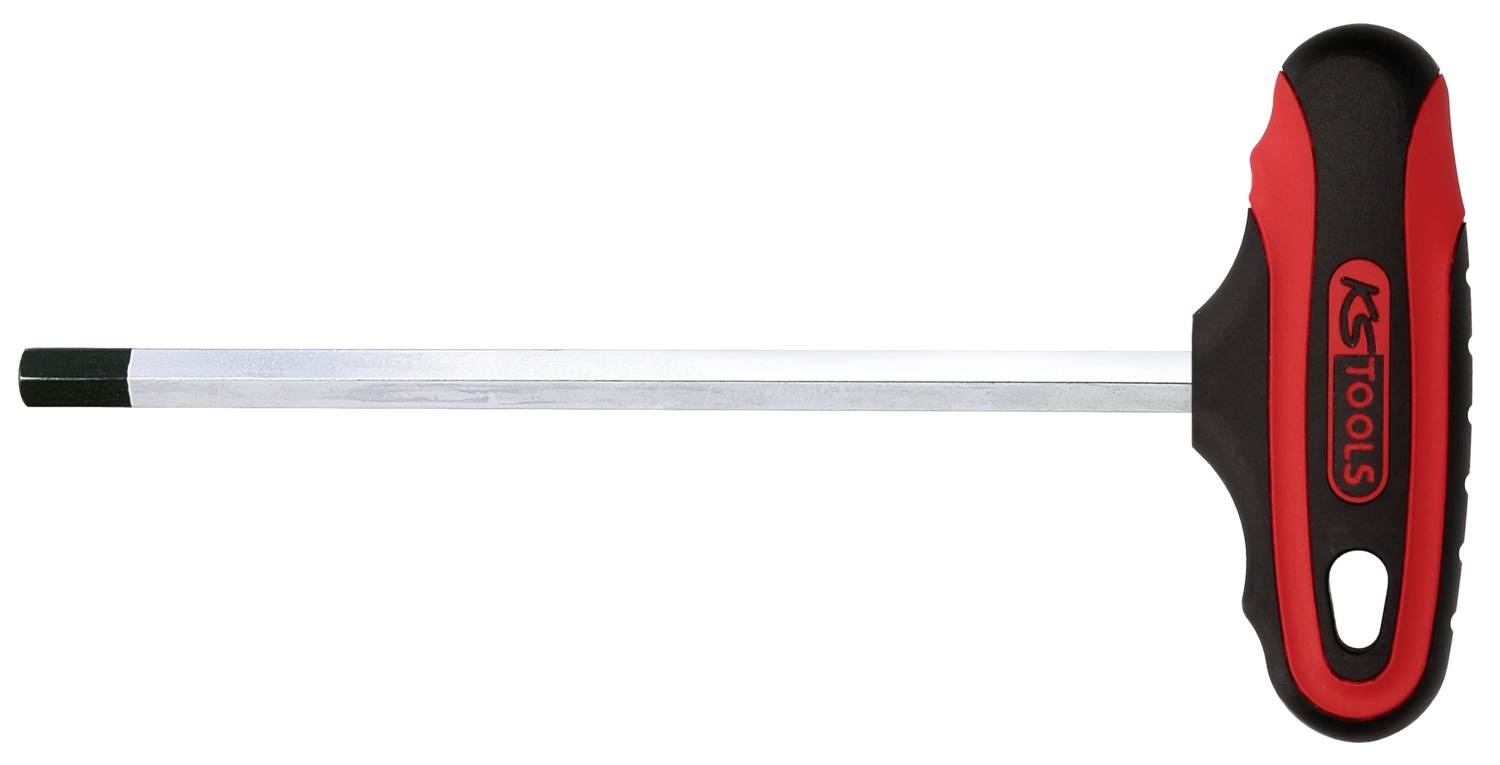 KS TOOLS ERGOTORQUEplus T-Griff-Innensechskant-Schlüssel, 10mm (158.8040)