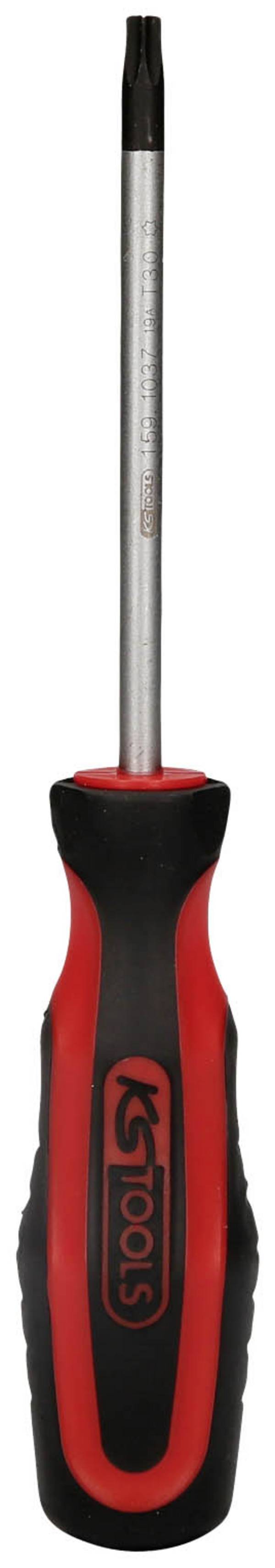 KS Tools 159.1037  Torx-Schraubendreher Größe (Schraubendreher) T 30 Klingenlänge: 100.0 mm  1 St.