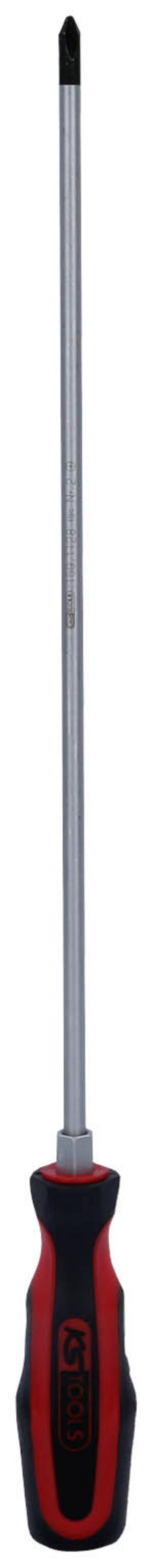 KS Tools 1591128 159.1128 Kreuzschlitz-Schraubendreher PH 2 Klingenlänge: 300 mm DIN ISO 8764