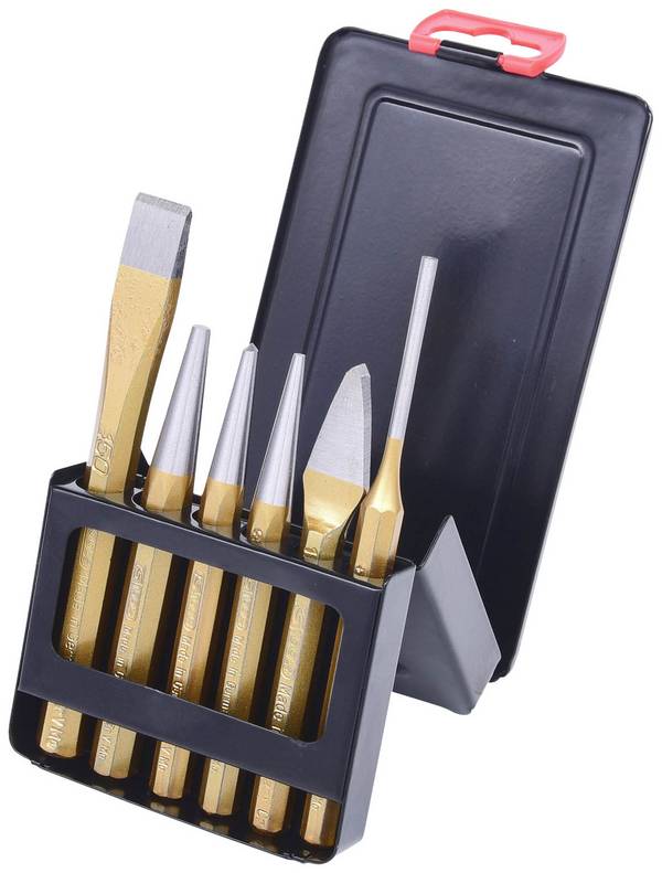 KS Tools Kombi-Werkzeugsatz, 6-tlg in Blechklappkassette  162.2114