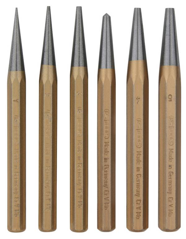 KS Tools Durchtreibersatz, 6-tlg in Plastiktasche  162.2126