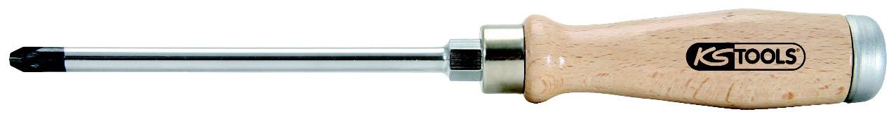 KS Tools 300.1073 3001073 Kreuzschlitz-Schraubendreher PZ 3 DIN ISO 8764