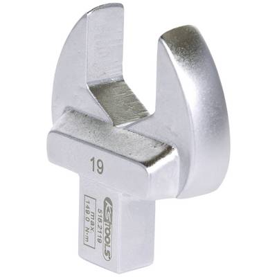 Ein Maulschlüsselkopf aus Metall mit der Aufschrift 'KS Tools', Nummer 19 eingraviert, maximales Drehmoment von 1400 Nm.