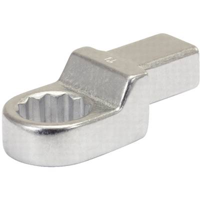 Metallschlüssel in quadratischer Form mit gerillter Innenseite, vermutlich für industrielle oder mechanische Anwendungen geeignet.
