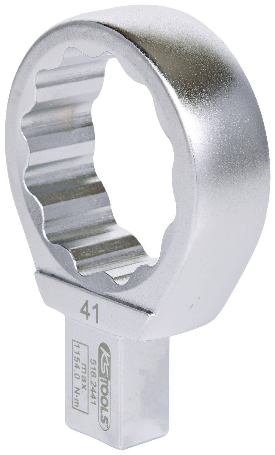KS TOOLS 14x18mm Einsteck-Ringschlüssel, 41mm (516.2441)