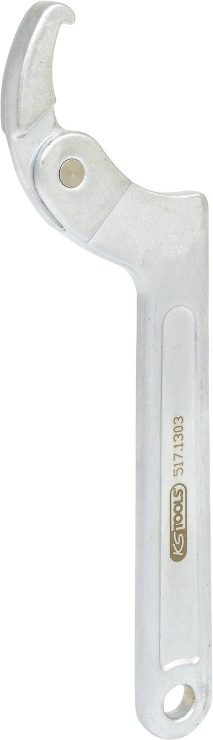 KS TOOLS Gelenk-Hakenschlüssel mit Nase, 32-76mm (517.1303)