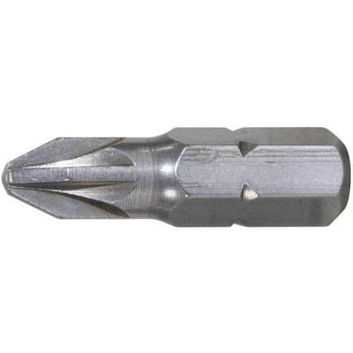 Thumbnail - KS Tools 910.2226 9102226 Kreuzschlitz-Bit PZ 3 Edelstahl V2A rostfrei C 6.3 1 St.