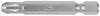 KS Tools 911.2228 9112228 Kreuzschlitz-Bit Antrieb: 1/4" (6.3 mm) Abtrieb: Kreuzschlitz Pozidriv PZ 1 50.0 mm