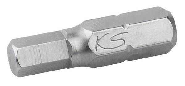 KS Tools 911.2264 9112264 Sechskant-Bit Antrieb: 1/4" (6.3 mm) Abtrieb: Sechskant 6 mm 25 mm