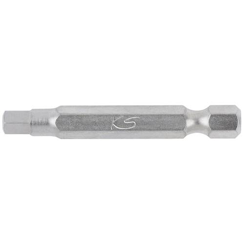 KS Tools 911.2806 Sechskant-Bit Spezialstahl vernickelt E 6.3 1 St.