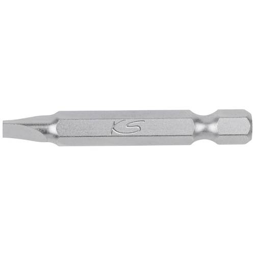 KS Tools 911.3323 Schlitz-Bit 8 mm S2-Stahl vernickelt E 6.3 1 St.