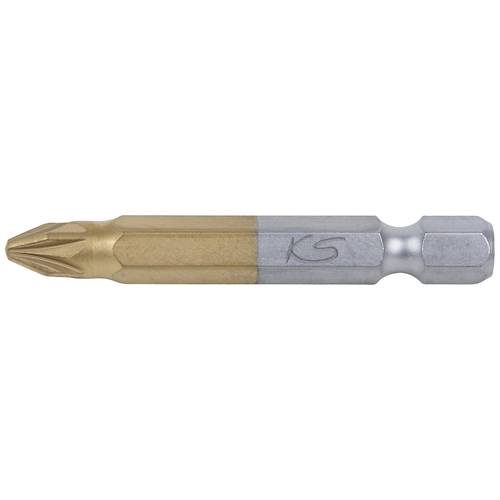 Thumbnail - KS Tools 911.3641 9113641 Kreuzschlitz-Bit PZ 1 Spezialstahl titanbeschichtet C 6.3 1 St.