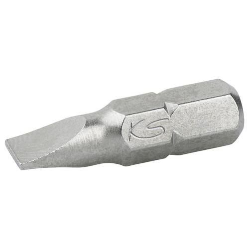 KS Tools 911.3687 Schlitz-Bit 20 mm S2-Stahl vernickelt C 8 1 St.