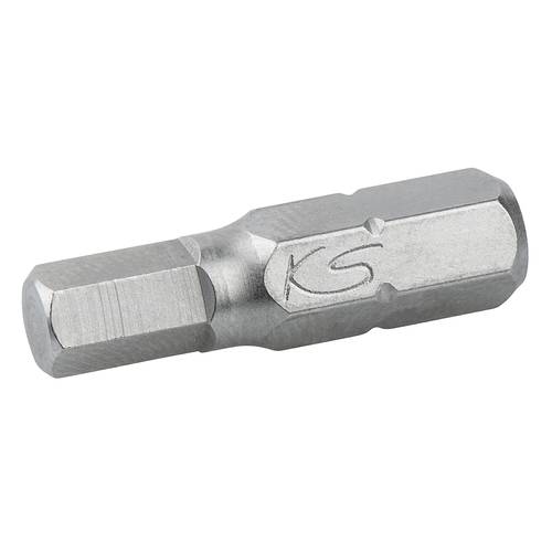 KS Tools 911.5130 Sechskant-Bit Spezialstahl vernickelt C 8 1 St.
