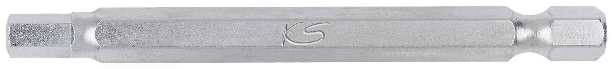 KS Tools 911.7561 Sechskant-Bit Spezialstahl vernickelt E 6.3 1 St.