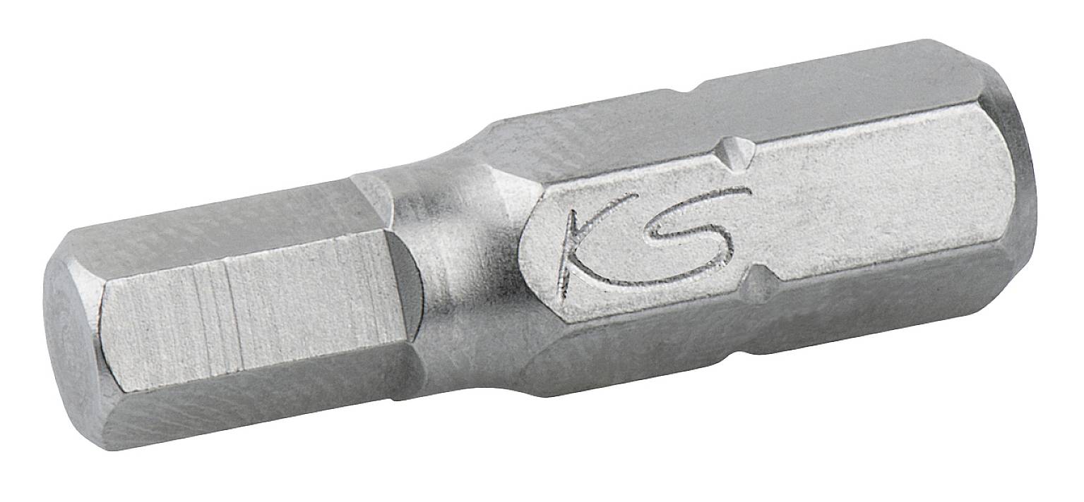 KS TOOLS Werkzeuge-Maschinen GmbH 1/4\" Bit Innensechskant, 25mm, 5,5mm (911.7854)