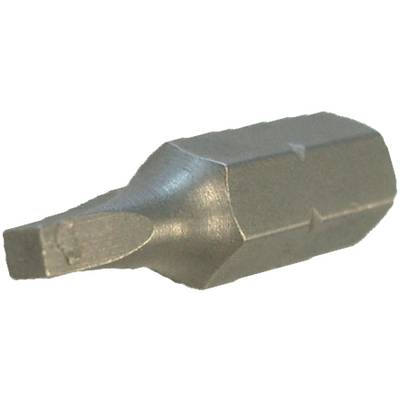 Kreuzschlitz-Bit aus Metall, verwendet zum Ein-/Ausdrehen von Schrauben mit Kreuzrillenkopf, dargestellt vor weißem Hintergrund.