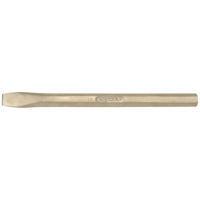 Ein flacher, metallener Meißel mit abgeschrägter Spitze; auf der Oberseite ist das Logo 'KS TOOLS' zu erkennen.