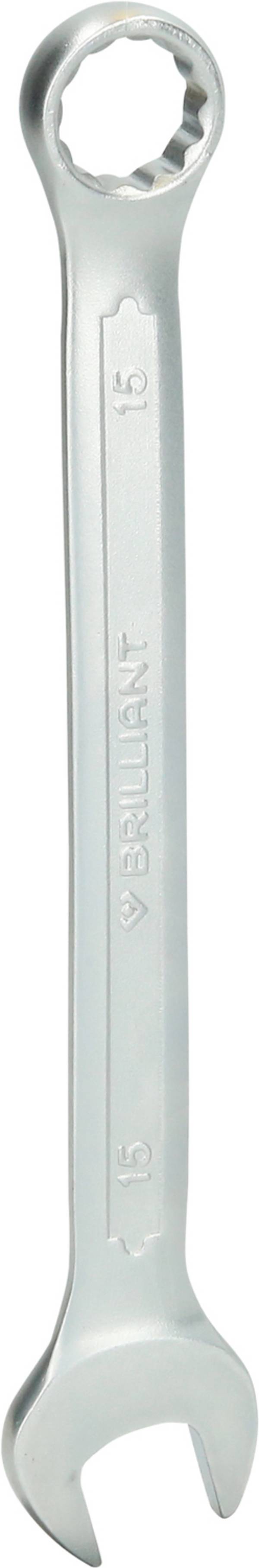 Brilliant Tools BT011915 BT011915 Ring-Maulschlüssel  Schlüsselweite (Metrisch) 15 mm