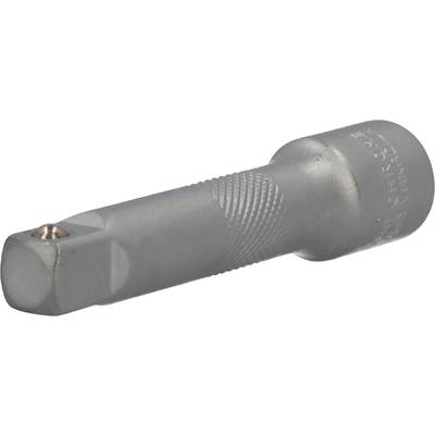 Ein graues, zylindrisches Metallwerkzeug mit geriffeltem Griff, das als Verlängerung für Schraubenschlüssel verwendet wird.
