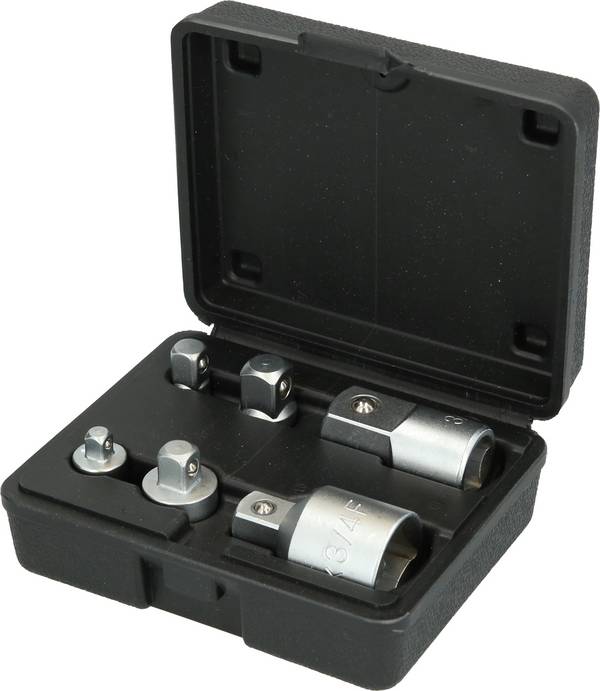Brilliant Tools BT024006 BT024006 Steckschlüssel-Adapter-Set 6.3 mm  Antrieb 1/4" (6.3 mm), 3/8" (10 mm), 1/2" (12.5 mm), 3/4" (20 mm)  1 St.