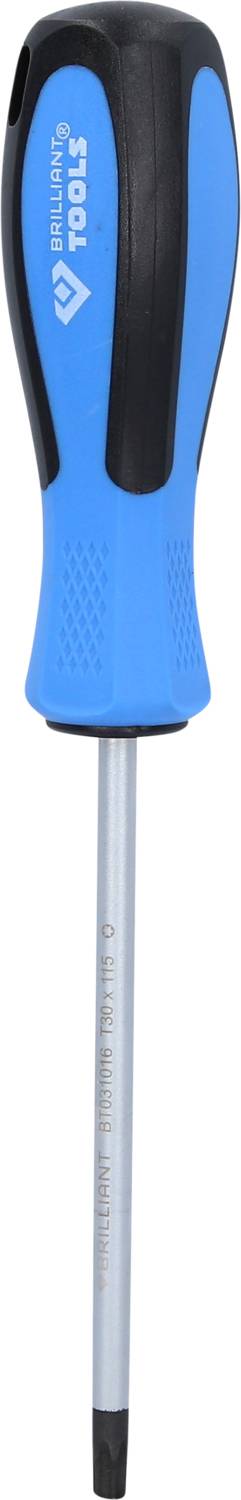 Brilliant Tools BT031016 TX-Schraubendreher Größe (Schraubendreher) T 30 Klingenlänge: 115 mm 1 St.