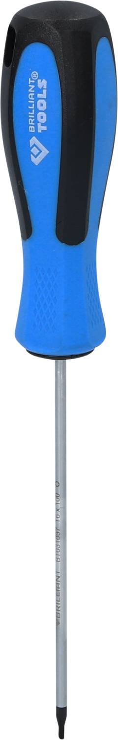 Brilliant Tools BT031037 Torx-Schraubendreher Größe (Schraubendreher) T 6 Klingenlänge: 100 mm 1 St.
