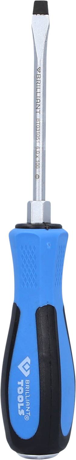 Brilliant Tools BT031051 Schlitz-Schraubendreher Klingenlänge: 100 mm
