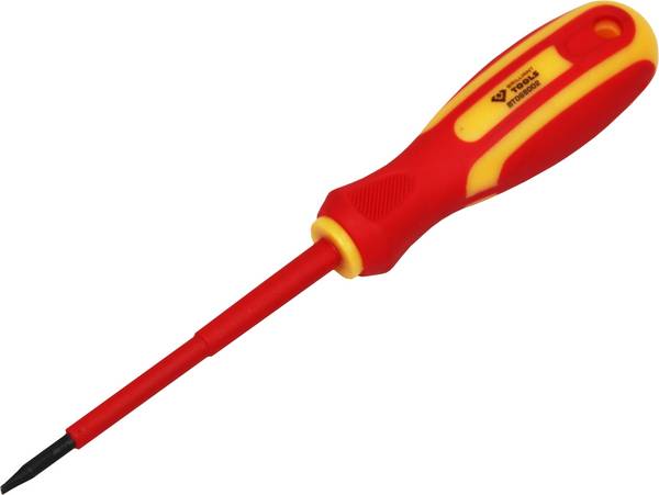Brilliant Tools BT068002 VDE Schlitz-Schraubendreher Klingenbreite: 3.0 mm Klingenlänge: 75 mm DIN 7438