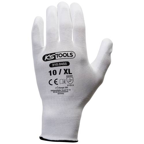 KS Tools 310.0455 3100455 Arbeitshandschuh Größe (Handschuhe): 10 12 St.