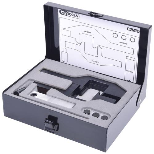KS Tools 4000875 Motoreinstell-Werkzeug-Satz für BMW / Mini / PSA, 7-tlg 1,4 Motoren