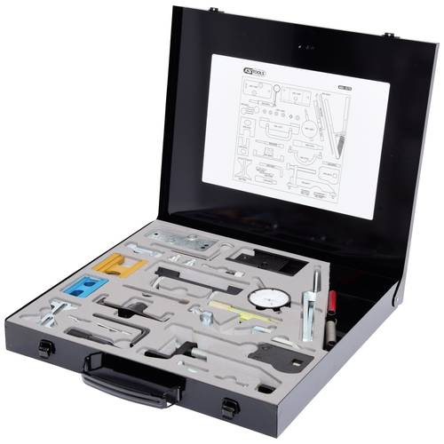 KS Tools 4001575 Motoreinstell-Werkzeug-Satz für Isuzu / GM / Opel / Saab, 32-tlg