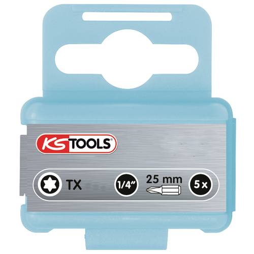 KS Tools 910.2327 9102327 Torx-Bit T 27 Edelstahl V2A rostfrei C 6.3 5 St.