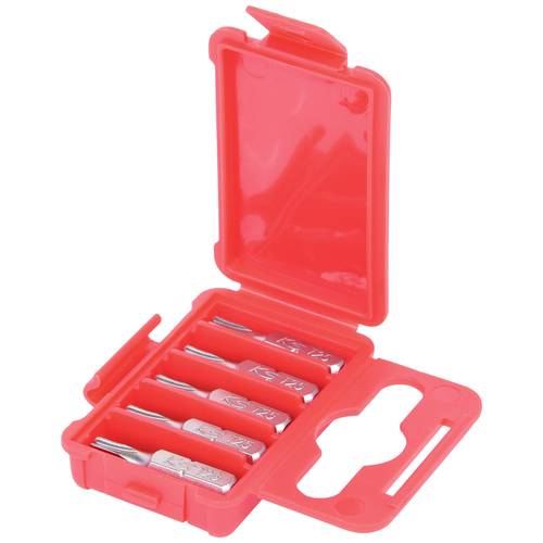 KS Tools 911.2322 9112322 Torx-Bit T 25 Spezialstahl vernickelt C 6.3 5 St.